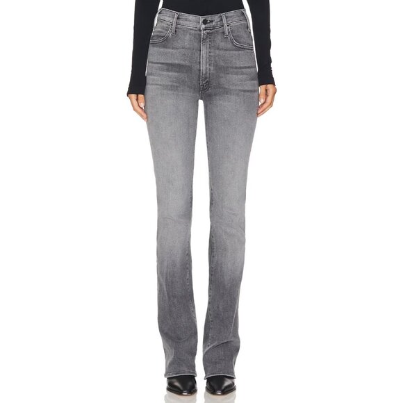 MOTHER Denim - NWT Mother LIL Hustler Heel in Magic 8 Ball High Rise Flare Stretch Jeans 28